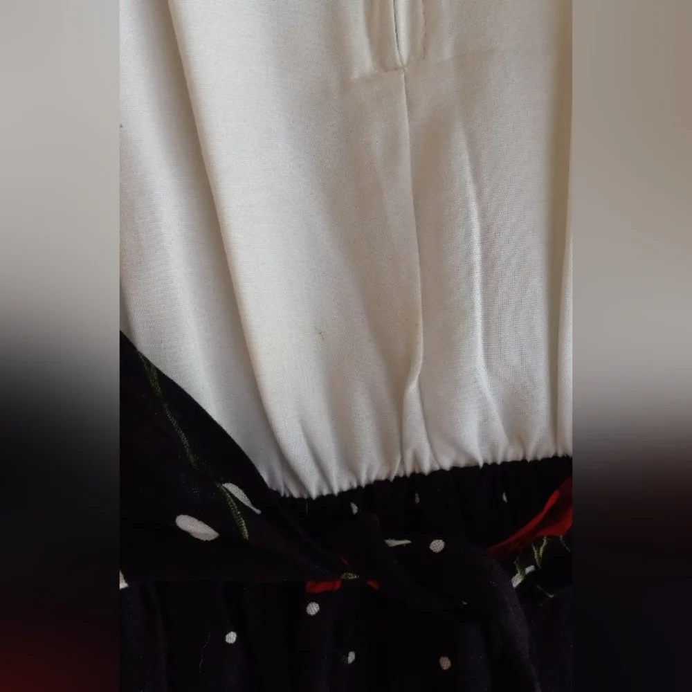 Vintage Rose and Sunflower midi dress - Picture 7 of 14
